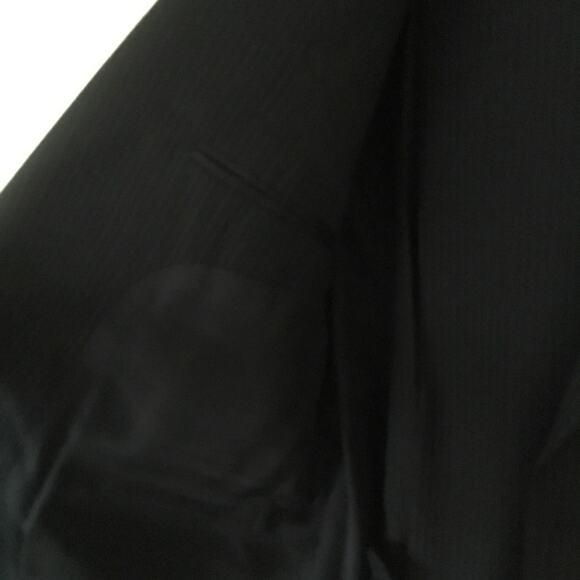 Jos. A. Bank Men’s navy blue pinstripe suit jacket, size 42R - Picture 6 of 6